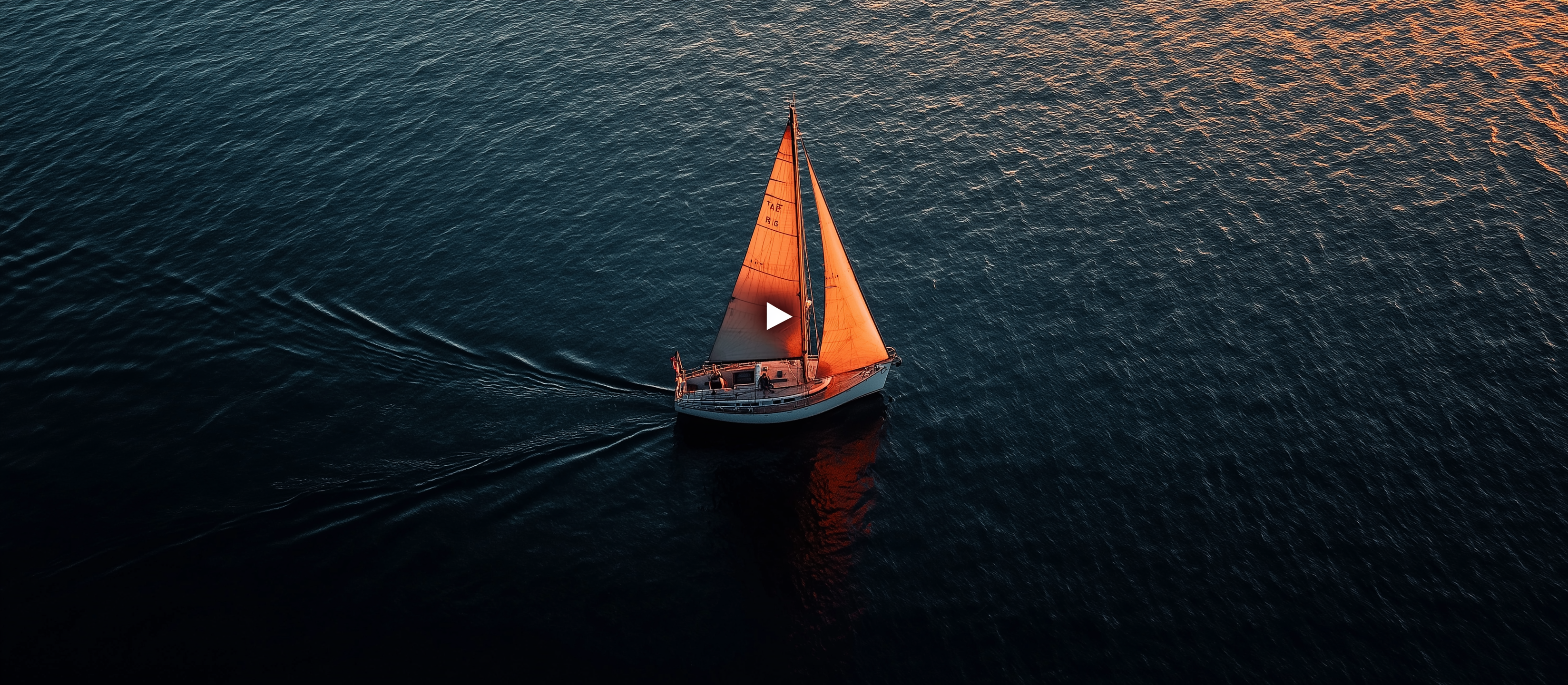 Sailboat with YouTube Logo